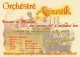 L'orchestre Acoustik variété et musette des