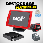 Caisse Enregistreuse Tactile Saga SGS-150-RT sans logiciel 1