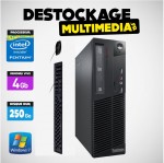 PC LENOVO M72E PENTIUM G850 4 GB 250 GO DVDRW WINDOWS 7 PRO