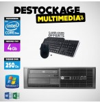 PC HP ELITE DC 6000 SFF CORE 2 DUO E7500 2.93 GHZ 4GB 250GO DVDRW 1