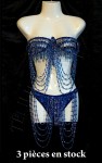 String soutien gorge paillettes Cabaret ou brésilien 3