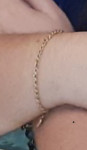 Perdu Bracelet torsadé et pendentif cœur 1