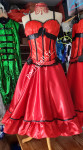 Robe de French Cancan - costume cabaret 1