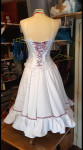 Robe de French Cancan bleu blanc rouge Made in France 3