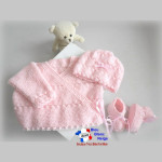 Ensemble layette bb tricotés main 3