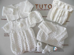 Tuto tricot bébé patron à tricoter layette 2