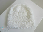 Duo bonnet chaussons Garçon ou Mixte coloris lait calinou 2
