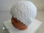 Duo bonnet chaussons Garçon ou Mixte coloris lait calinou 4