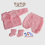 Tuto patron en pdf Brassière bloomer chaussons à tricoter 2