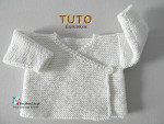 Ensemble Prema à naissance patron à tricoter layette bb 3