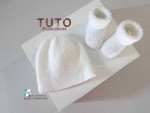 Patron FACILE à tricoter modèle tricot bb layette bébé 3