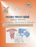 Livre n°9 spécial 3 mois (n°1) 39 fiches tricot à tricoter