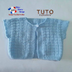 Explications en PDF Cardigan, jupe, chaussons bébé 2