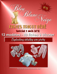 Livre n° 16 spécial 1 mois (n°3) 40 fiches layette à tricoter