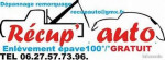 Epaviste gratuit 100% epaviste Montady 34310. Agréé VHU héraut 2