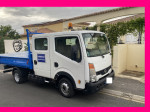 Nissan benne. cabstar benne double cabine 6 places comme neuf con 3