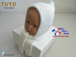 Patron à tricoter Bonnet bébé cache cou Patron à tricoter Bonnet bébé cache cou