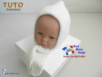 Patron à tricoter Bonnet bébé cache cou 2