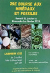 25ème Salon exposition de minéraux,  bijoux et fossiles