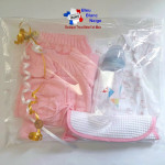 Pack cadeau de naissance tricot bébé Fille 2