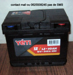 Batterie voiture auto neuve.