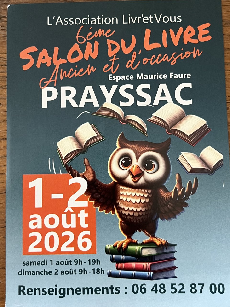 Salon du livre ancien et d'occasion à Prayssac — photo 1