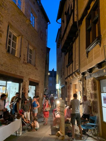 Marché nocturne de La Canourgue