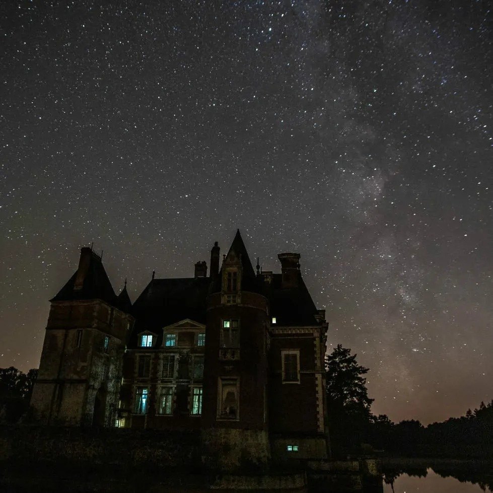 Le Château de La Bussière sous les étoiles — photo 1
