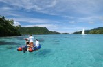 Location Voilier sur le lagon de Huahine 3