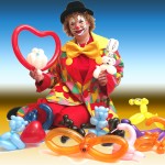 Clown'ette Sculpture Ballons Modelés NICOLE la CLOWNETTE 2