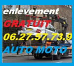 Epaviste  auto moto scooter hs 100°/enlevement ° gratuit 3