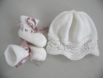 Trousseau brassière bébé tricot laine 3