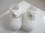 CADEAU DE NAISSANCE chaussons fille 3