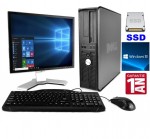 Pc Complet DELL GX780 CORE 2 DUO E7500 250 HDD 64 SSD 6 GB DVDRW