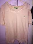 Chemise Lacoste rose 1