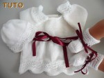 Tuto brassière, bonnet, chaussons vagues 1