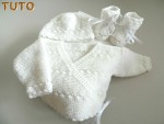 Tutoriel ensemble brassière croisée, bonnet et chaussons 1