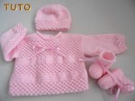 Tuto explications trousseau rose astra tricot bébé 2