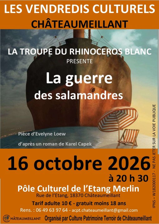 La guerre des salamandres par la cie du Rhinocéros Blanc — photo 1
